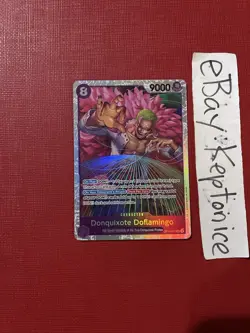 One Piece TCG ENGLISH Donquixote Doflamingo OP10-071 SR Foil Royal Blood Rare - Image 1