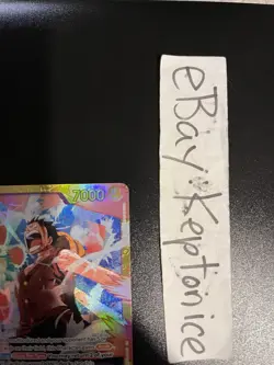 One Piece TCG Monkey D Luffy REPRINT The Best Vol. 2 EB02-061 PRB02 SEC Rare Art - Image 4