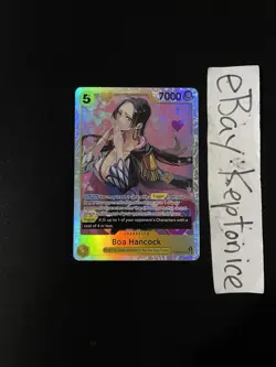 One Piece TCG Boa Hancock The Best Vol 2 Premium Booster PRB02-017 SR Super Rare - Image 1