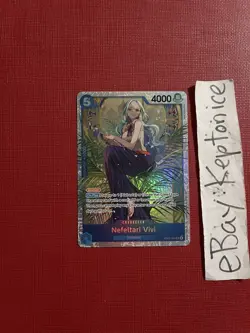 One Piece TCG ENGLISH Nefeltari Vivi EB03-024 SR Super Rare Heroine’s Edition - Image 1