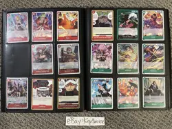 One Piece TCG OP14 & EB04 Near Complete Base MASTER SET The Azure Sea’s Seven - Image 2