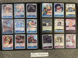 One Piece TCG OP14 & EB04 Near Complete Base MASTER SET The Azure Sea’s Seven - Image 4