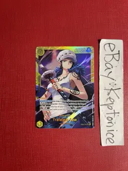 One Piece TCG ENGLISH Trafalgar Law EB03-062 SEC Secret Rare Heroine’s Edition - Image 1