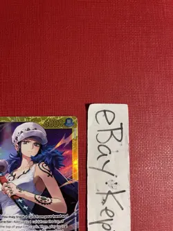 One Piece TCG ENGLISH Trafalgar Law EB03-062 SEC Secret Rare Heroine’s Edition - Image 3