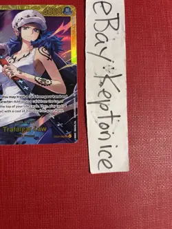 One Piece TCG ENGLISH Trafalgar Law EB03-062 SEC Secret Rare Heroine’s Edition - Image 4