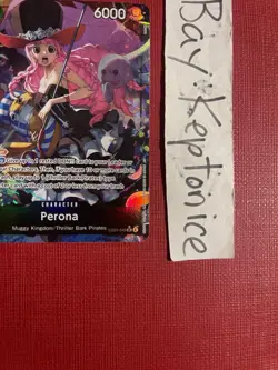 One Piece TCG ENGLISH Perona EB03-045 Alternate ALT ART Heroine’s Edition SR - Image 3