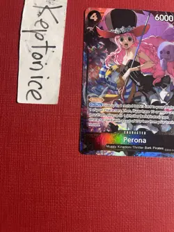 One Piece TCG ENGLISH Perona EB03-045 Alternate ALT ART Heroine’s Edition SR - Image 5