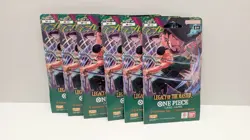 One Piece, Legacy Of The Master Sleeved Booster Packs - OP-12 - Lot Of 6 - Image 1