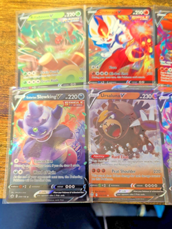 Pokemon card lot, assorted V cards ( 10 card lot) - Image 2