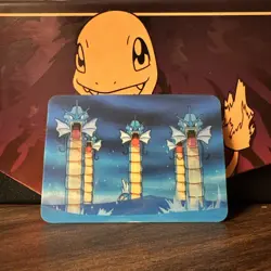 Pokemon Gyarados Lenticular 3D Promo Card PIKA-0027D Pioneer Viz Video - Image 1