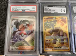 8 CARD Graded Pokemon Lot - Mela Misty's Horsea 1st Edition SIR FULL ART + More! - Image 4
