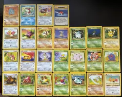 Vintage jungle Pokemon Cards Bundle x 25 Good Condition 1999 WOTC - Image 2