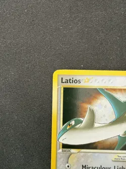 Pokemon Latios Star Holo Rare EX Deoxys 106/107 80 HP Dragon Card 2005 LP/NM - Image 2