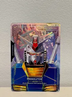 Gundam Card Game R-002 C++ Resource (English) RX-78 TCG Rare Foil Newtype Rising - Image 3