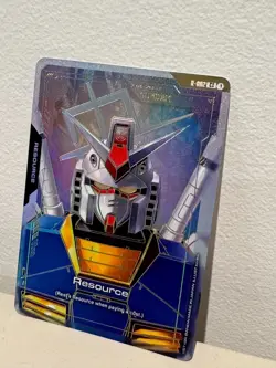 Gundam Card Game R-002 C++ Resource (English) RX-78 TCG Rare Foil Newtype Rising - Image 5