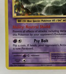 Mew 53/108 Holo Rare XY Series: Evolutions 2016 Pokemon Card TCG Lightly Played - Image 4