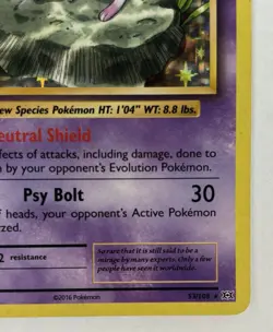 Mew 53/108 Holo Rare XY Series: Evolutions 2016 Pokemon Card TCG Lightly Played - Image 5
