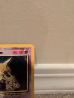 Alakazam - 1/102 - Pokemon Base Set Unlimited Holo Rare Card WOTC NM - Image 2
