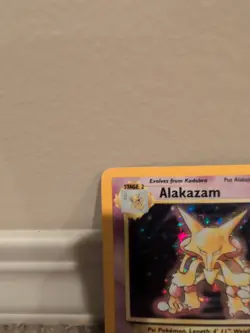 Alakazam - 1/102 - Pokemon Base Set Unlimited Holo Rare Card WOTC NM - Image 3