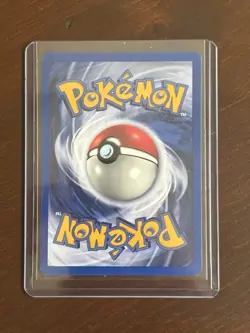 Pokemon Pikachu TCG Base Set Shadowless Common Card 58/102 Red Cheeks - Image 2