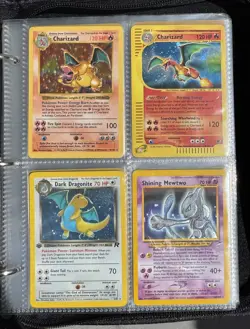 Vintage Pokemon Card Binder Collection Lot Shadowless Charizard Skyridge WOTC - Image 1