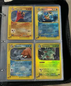 Vintage Pokemon Card Binder Collection Lot Shadowless Charizard Skyridge WOTC - Image 3