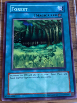 Forest LOB-046 Yu-Gi-Oh! Near Mint Unlimited Magic Card 1996 - Image 1