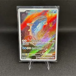 Pokemon Dondozo Illustration Rare Full Art Holo SV01 Base Set Card 207/198 - Image 1