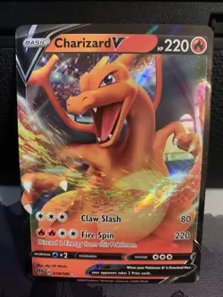 Charizard V - 019/189 - Ultra Rare - Darkness Ablaze - Pokemon Card - NM - Image 1