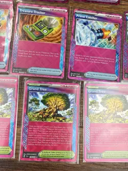 Pokemon Card Lot Of 12 ACE SPEC Scarlet And Violet TCG Trainer Grand Tree - Image 4