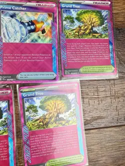 Pokemon Card Lot Of 12 ACE SPEC Scarlet And Violet TCG Trainer Grand Tree - Image 5