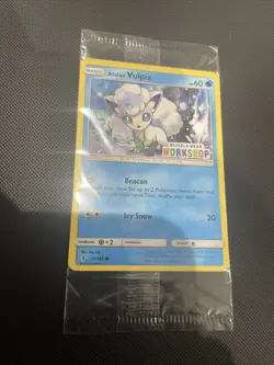 Alolan Vulpix Build-a-Bear #21 | Pokemon Guardians Rising Sealed Card - Image 1
