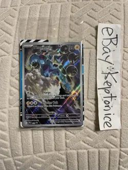 Pokemon TCG Thundurus 209 SEALED Promo Card ETB Black Bolt Illustration Rare - Image 1