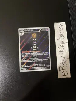 Pokemon TCG Gothitelle 211 Promo Card White Flare Black Bolt Illustration Rare - Image 1