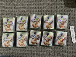 Pokemon TCG Bundle Lot 10 Prismatic Evolutions Card Sleeves Sealed 650 Total - Image 1