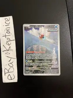 Pokemon TCG Iron Bundle 066 Black Star Promo Card Illustration Full Art English - Image 1