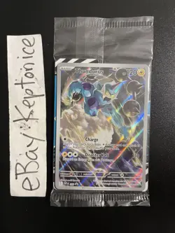 Pokemon TCG Thundurus 209 SEALED Promo Card ETB Black Bolt Illustration Rare - Image 1