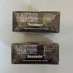 Magic The Gathering Urza’s Destiny Assassin (2) 60 Card Decks. SEALED! 2 DECKS - Image 5