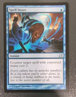 Spell Snare LP Modern Masters MMA English Regular MTG - Image 1