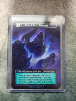 Sorcery Contested Realm Gothic Howl from Beyond FOIL Unique - Image 1