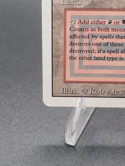 MTG Badlands Revised Edition Dual Land - NM - Clean! - Image 4