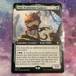 Loot, Exuberant Explorer (REGULAR) x1 - MTG Foundations FDN #470 - Image 1