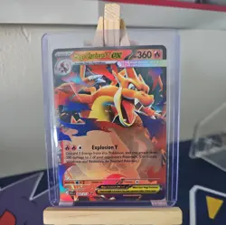 Mega Charizard Y Ex 022/217 Ultra Rare Holo Pokemon TCG Ascended Heroes - Image 1