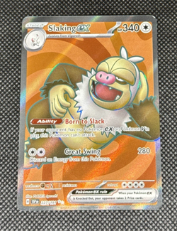 Pokemon TCG - Slaking ex 227/191 Sv08: Surging Sparks Holo Full Art NM - Image 1