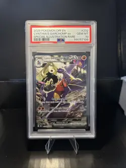 Cynthia’s Garchomp EX PSA 10 - 232/182 - SIR - Destined Rivals - Pokemon - Image 1