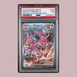 Rocket's Nidoking ex Pokemon Destined Rivals SIR 233/182 PSA 7 - Image 1
