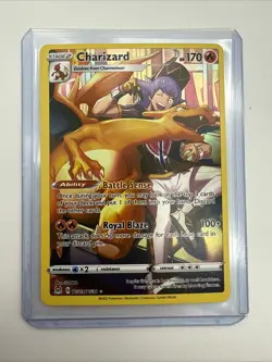 Charizard Trainer Gallery TG03/TG30 Pokemon Lost Origin Sword & Shield NM - Image 3