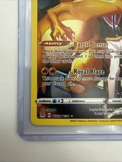Charizard Trainer Gallery TG03/TG30 Pokemon Lost Origin Sword & Shield NM - Image 4