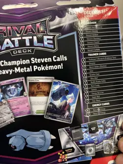Pokemon Rival Battle Deck Steven - Image 2