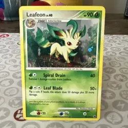 Pokemon TCG Leafeon majestic dawn 024/100 Holo Rare English NM - Image 1